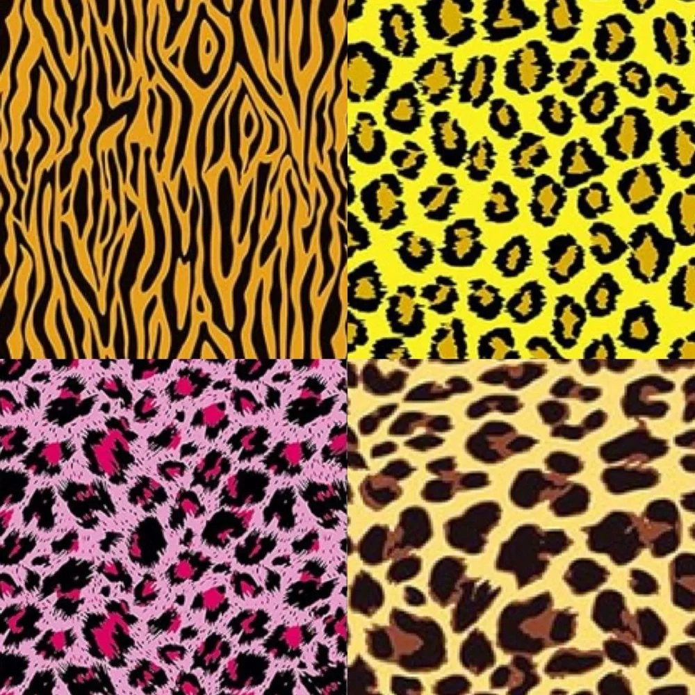 Curvy Girl Animal Print Cosmetic Bag
